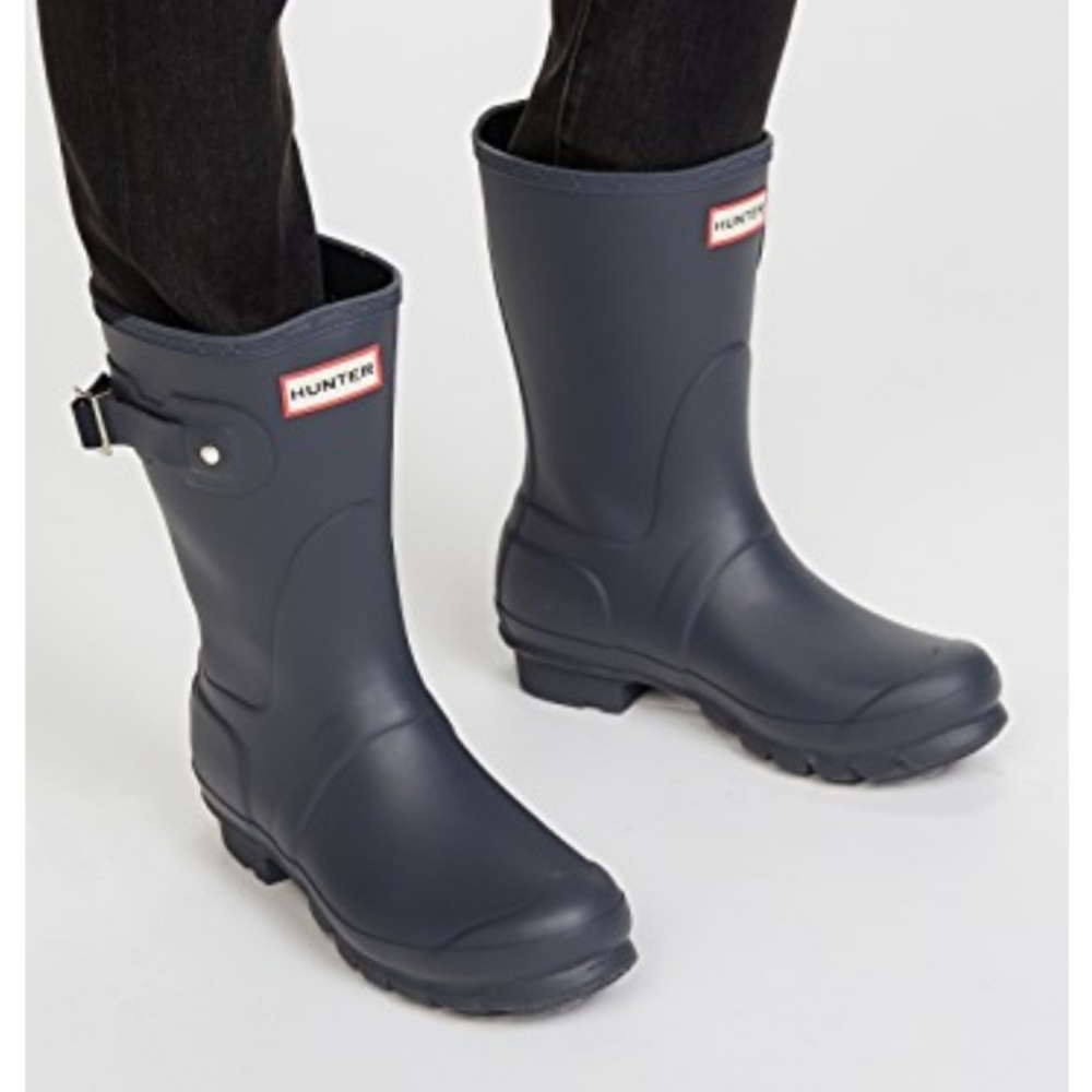 Hunter Original Short Mid-Calf Rain Boots, New!